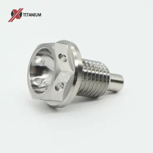 Titanium Alloy Magnetic Oil Drain Plug Supplier